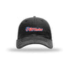 3 Off The Tee - Soft Mesh Trucker - BLACK
