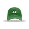 33 1/3 RPM - Soft Mesh Trucker - KELLY GREEN