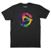 45 RPM Adapter Tie Dye T-Shirt - Black
