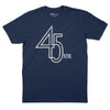 45 RPM Vintage T-Shirt - Navy