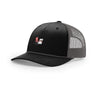 Lawn Chair Icon 5-Panel Trucker with Rope - BLACK/CHARCOAL
