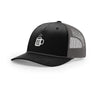 Hello Darkness My Old Friend 5-Panel Trucker with Rope - BLACK/CHARCOAL