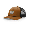 If Golf Was Easy 5-Panel Trucker with Rope - CARAMEL/BLACK