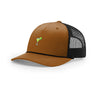 Margarita Icon 5-Panel Trucker with Rope - CARAMEL/BLACK