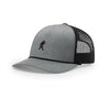 Big Foot 5-Panel Trucker with Rope - HEATHER GREY/BLACK