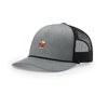 Negroni Icon 5-Panel Trucker with Rope - HEATHER GREY/BLACK