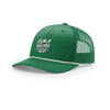 If Golf Was Easy 5-Panel Trucker with Rope - KELLY/WHITE
