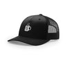 Hello Darkness My Old Friend 5-Panel Structured Trucker - BLACK/BLACK