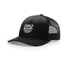 If Golf Was Easy 5-Panel Structured Trucker - BLACK/BLACK