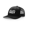 I Don't Feel Tardy 5-Panel Structured Trucker - BLACK/BLACK