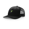 Margarita Icon 5-Panel Structured Trucker - BLACK/BLACK
