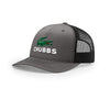 Chubbs 5-Panel Structured Trucker - CHARCOAL/BLACK