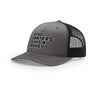 Send Lawyers Guns and Money 5-Panel Structured Trucker - CHARCOAL/BLACK