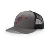 Happiness is a Warm Gun 5-Panel Structured Trucker - CHARCOAL/BLACK
