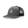 Hello Darkness My Old Friend 5-Panel Structured Trucker - CHARCOAL/BLACK
