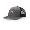 Martini Icon 5-Panel Structured Trucker - CHARCOAL/BLACK