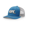 Nope 5-Panel Structured Trucker - COBALT BLUE/GREY