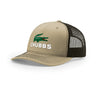 Chubbs 5-Panel Structured Trucker - KHAKI/COFFEE