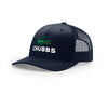 Chubbs 5-Panel Structured Trucker - NAVY/NAVY