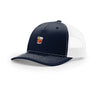 Negroni Icon 5-Panel Structured Trucker - NAVY/WHITE