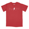 AC DC Relaxed T-Shirt - BRICK