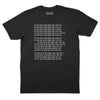 All Work and No Play T-Shirt - Black