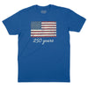 America 250 Years T-Shirt - Royal