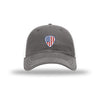 American Flag Guitar Pick - Soft Mesh Trucker - GREY
