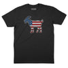 American Goat T-Shirt - Black