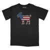 American Goat Relaxed Fit T-Shirt - Black