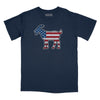 American Goat Relaxed Fit T-Shirt - Navy