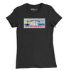 Amity Island Billboard Womens T-Shirt - Black