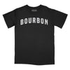 Bourbon Vintage Arch Relaxed Fit T-Shirt - Black