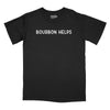Bourbon Helps Relaxed T-Shirt - BLACK