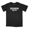 Bourbon Helps Relaxed Fit T-Shirt - Black