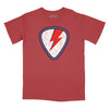 The Bowie Pick Relaxed Fit T-Shirt - Brick