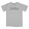 Brisket Arch Relaxed Fit T-Shirt - Silver