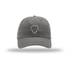Buddy's Polka Dot Guitar Pick - Dad Hat - GREY