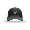 Buddy's Polka Dot Guitar Pick - Soft Mesh Trucker - BLACK