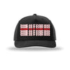 Same As It Ever Was 5-Panel Structured Snapback Hat - BLACK