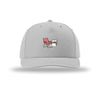 Lawn Chair and a Cooler Icon 5-Panel Structured Snapback Hat - ICE GREY
