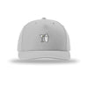 Martini Icon 5-Panel Structured Snapback Hat - ICE GREY