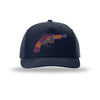 Happiness is a Warm Gun 5-Panel Structured Snapback Hat - NAVY