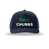 CHUBBS 5-Panel Structured Snapback Hat - NAVY