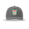 Bushwood CC Crest 5-Panel Structured Snapback Hat - STORM GREY