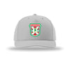 Bushwood CC Crest 5-Panel Structured Snapback Hat - ICE GREY