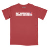 Buy American Drink Bourbon Relaxed Fit T-Shirt - Brick
