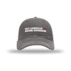 Buy American Drink Bourbon Soft Mesh Trucker - GREY