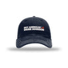 Buy American Drink Bourbon Soft Mesh Trucker - NAVY