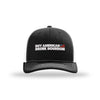 Buy American Drink Bourbon Structured Trucker - BLACK
